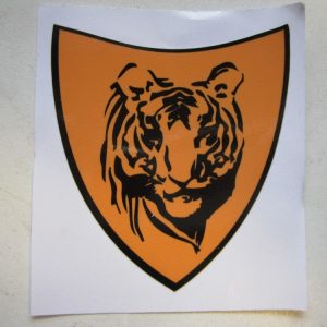 Motive shield tiger