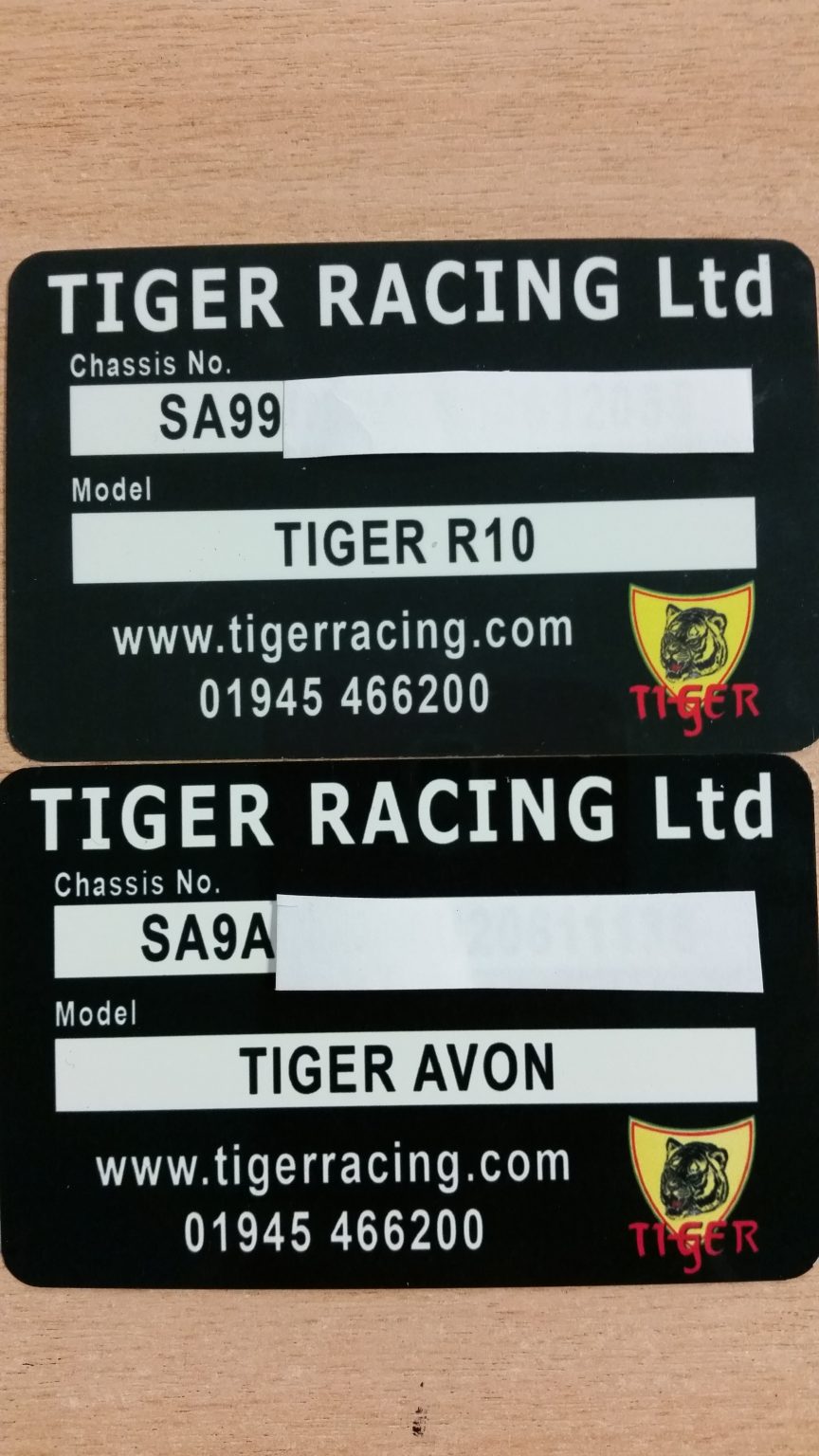 Chassis Plate ( New Style - Tiger Racing